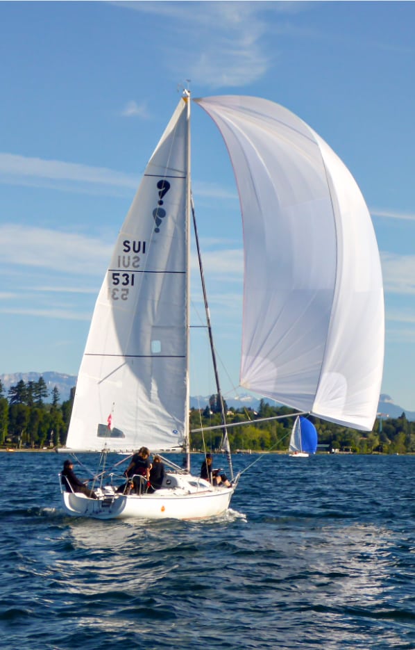 Régate Lac Léman Régate Lac Léman ZigZag école de voile Genève